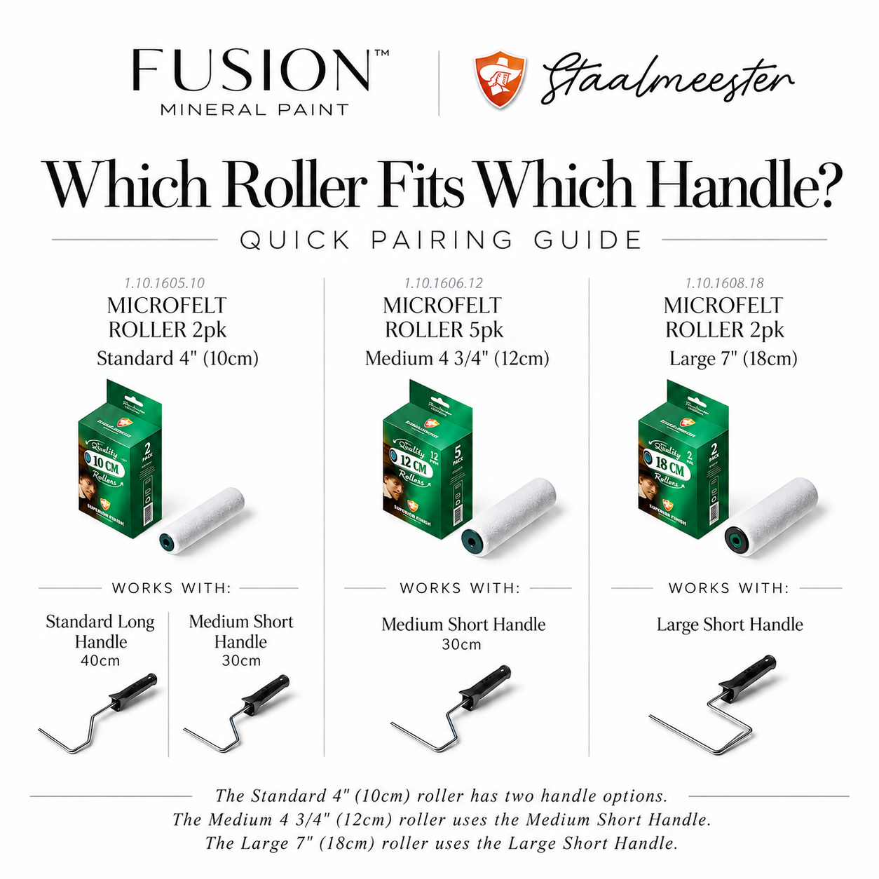 Staalmeester® Roller Handle