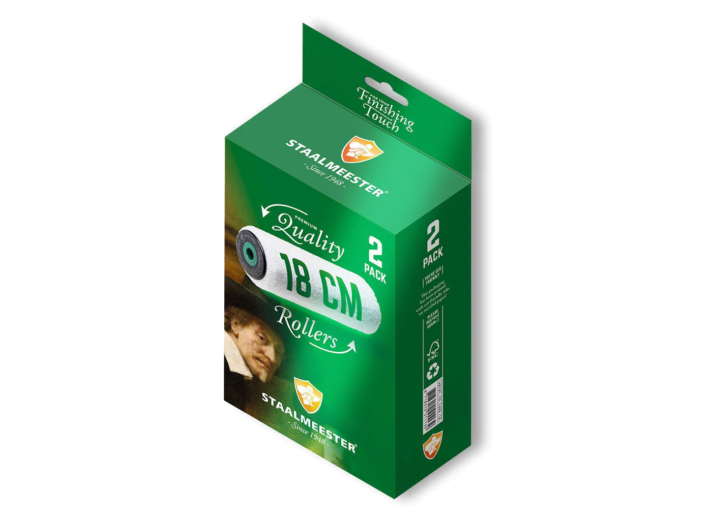Staalmeester® Microfelt Roller
