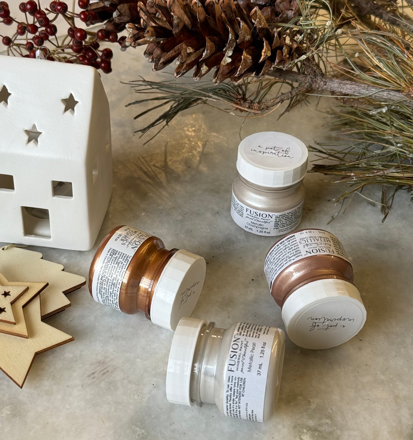 Coffret cadeau testeur métallique