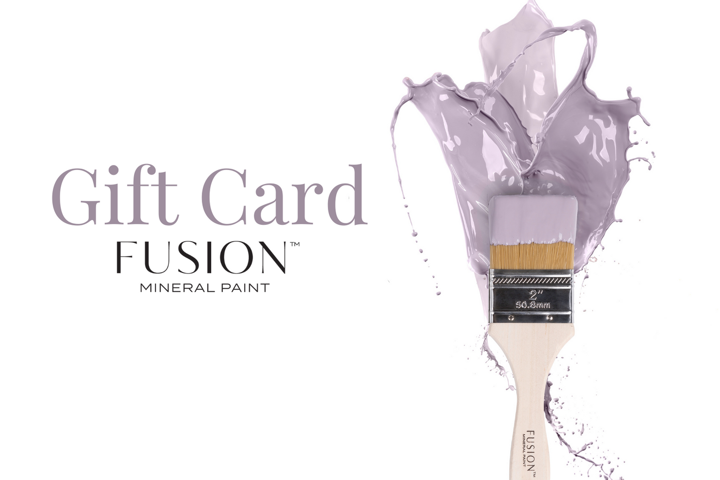 Carte-cadeau Fusion Mineral Paint