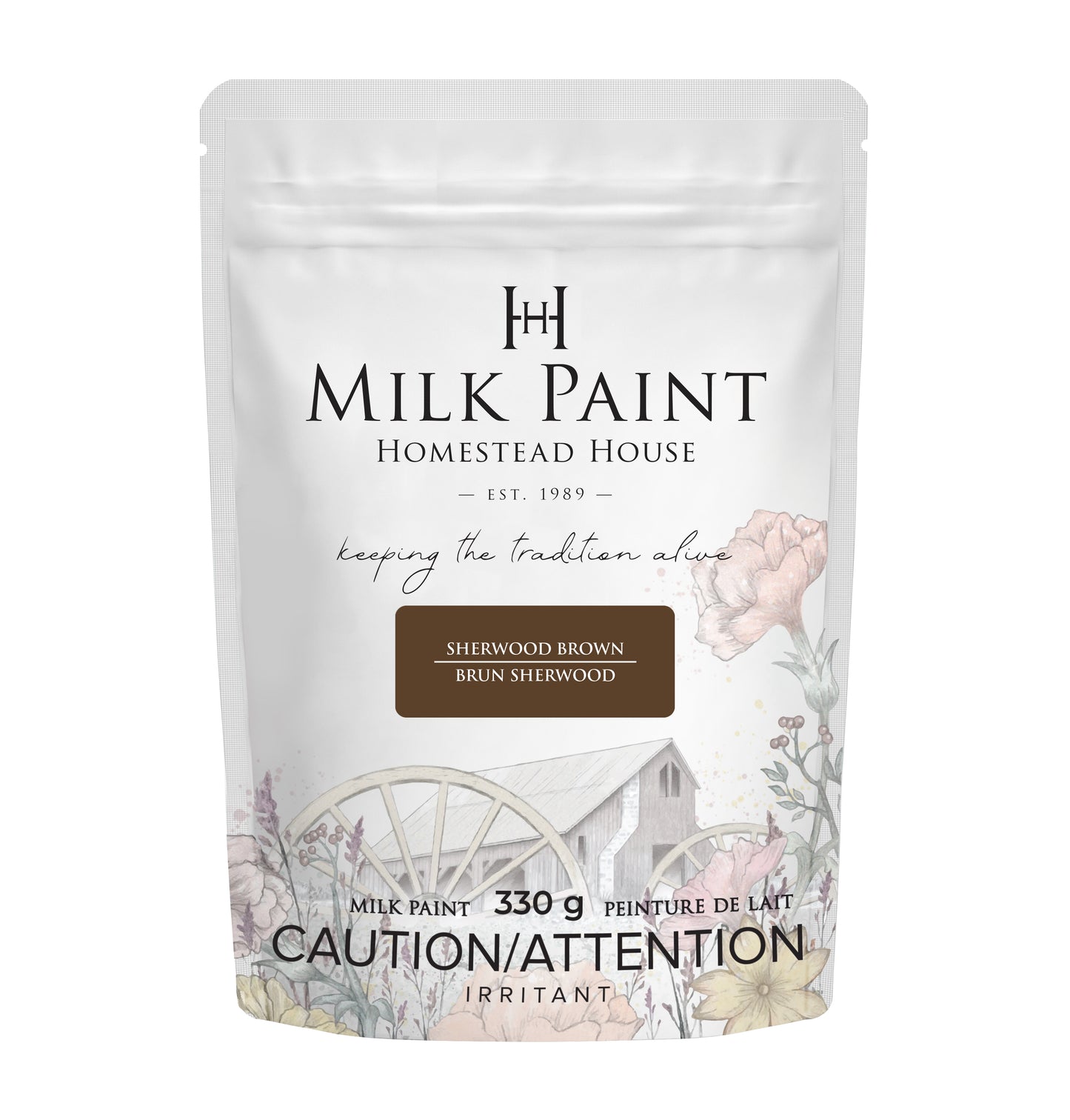 Sherwood Brown - TEINTURE DE PEINTURE AU LAIT