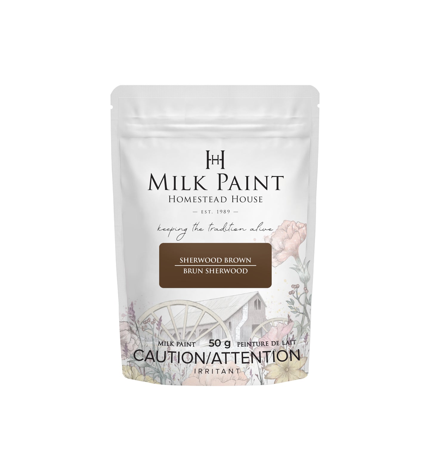 Sherwood Brown - TEINTURE DE PEINTURE AU LAIT