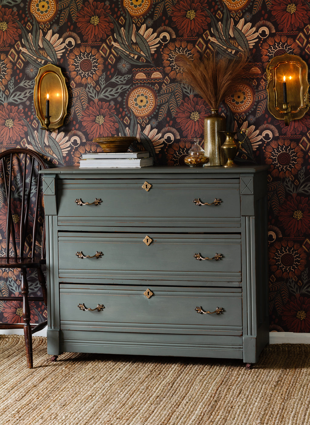 Windsor: An Earthy Green Milk Paint