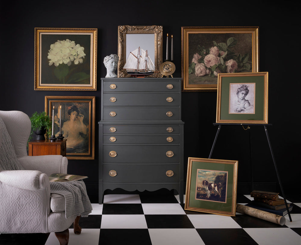 Wellington Tall Dresser Makeover