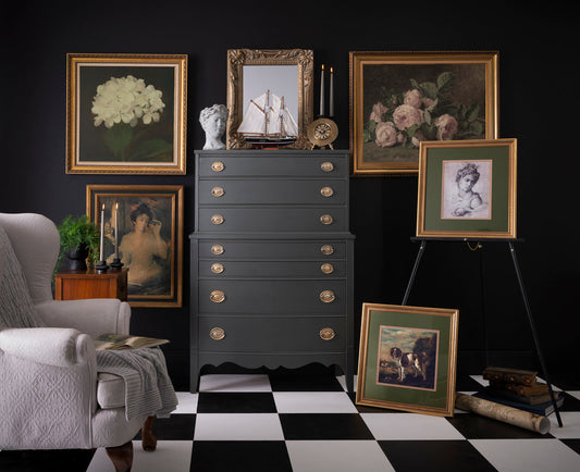 Wellington Tall Dresser Makeover