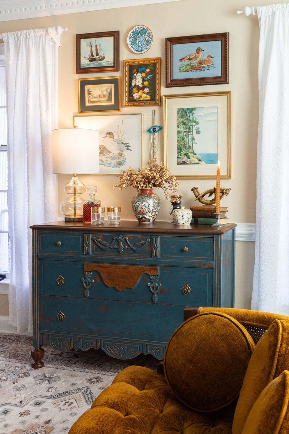 Milk Paint Furniture Makeover with Gaspé for a Timeless Finish