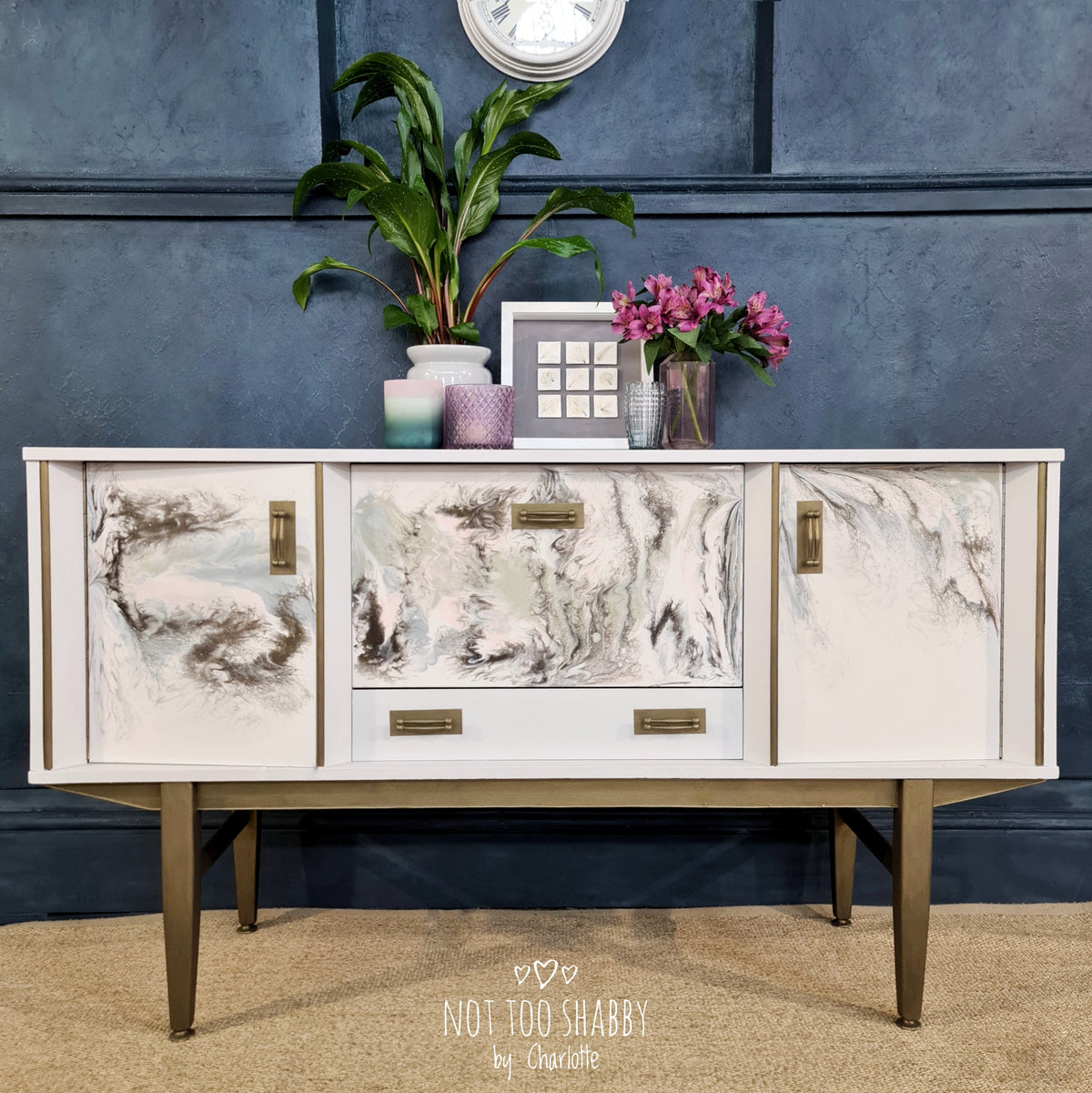 FUSION RESIN POUR SIDEBOARD