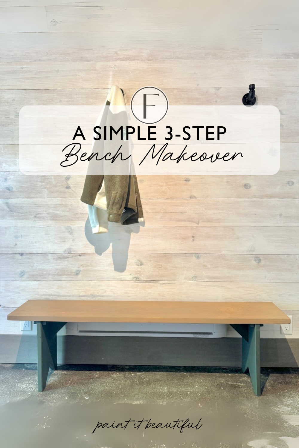 From Forgotten to Fabulous: A Simple 3-Step Bench Makeover