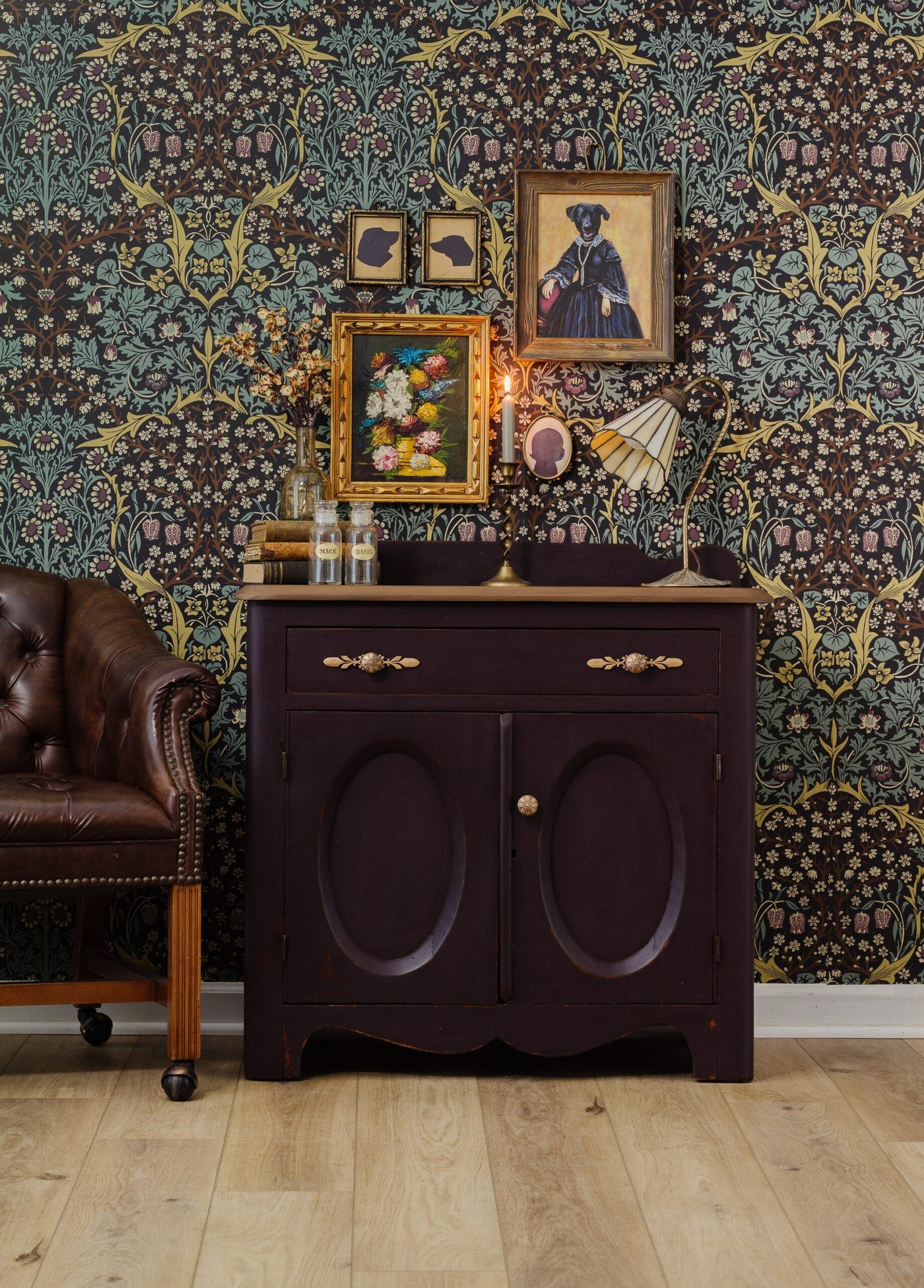 Dark, Deep Purple Mennonite Milk Paint