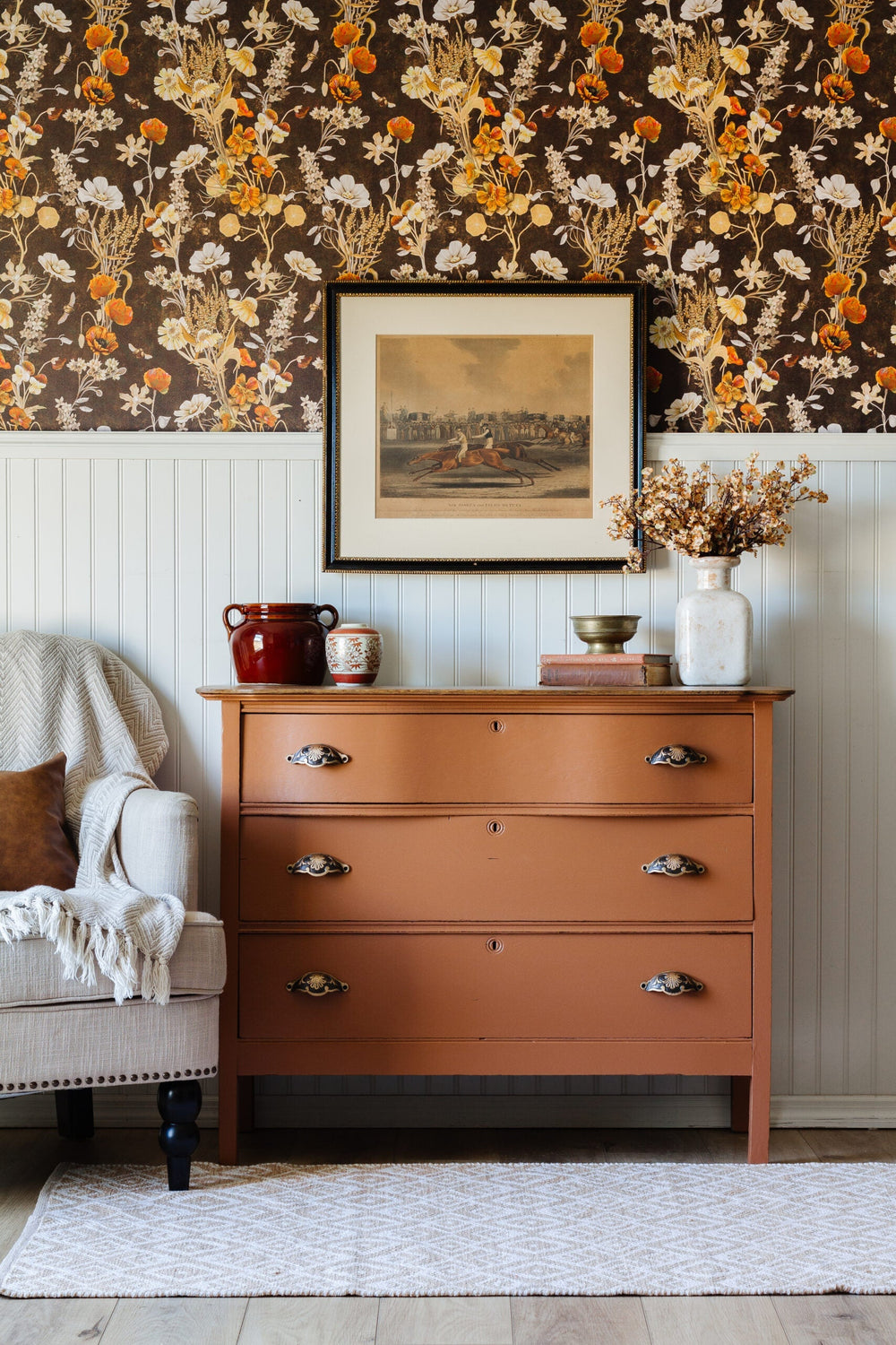 Custom Autumn Orange Colour Makeover