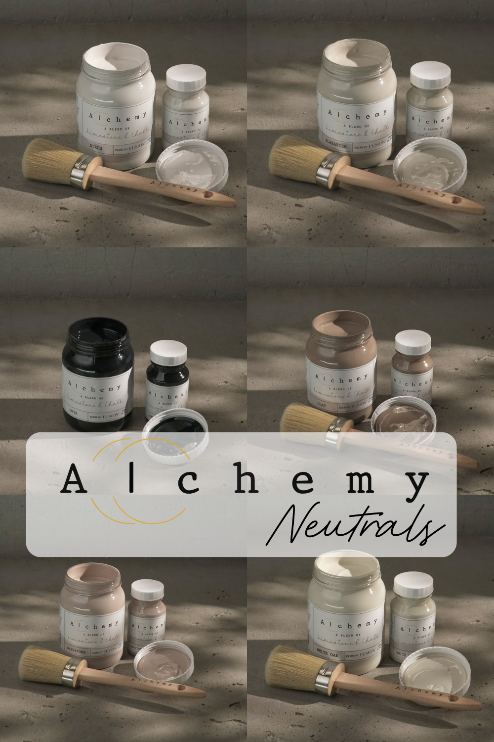 Alchemy Neutrals: Naturally Grounded, Quietly Elegant | Limestone & Chalk Style Furniture Paint