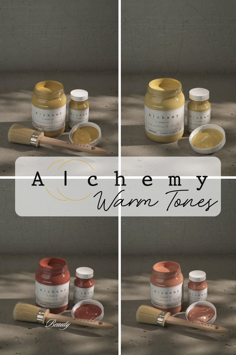 Alchemy Warm Tones: Earthy, Radiant, and Wonderfully Rooted | Limestone & Chalk Style Furniture Paint