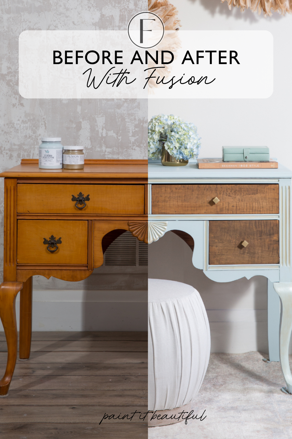 Before and After Furniture Makeovers with Fusion Mineral Paint