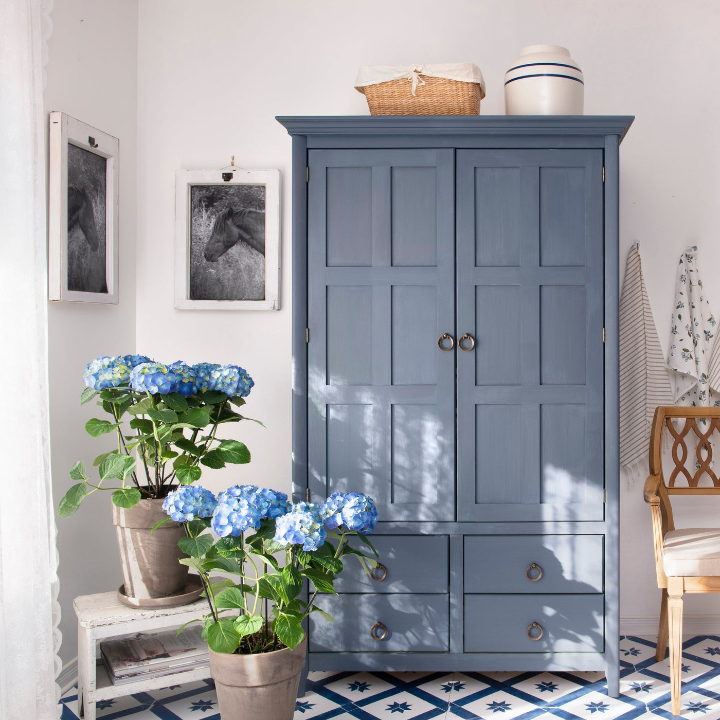 Kurbits Indigo Wardrobe Transformation