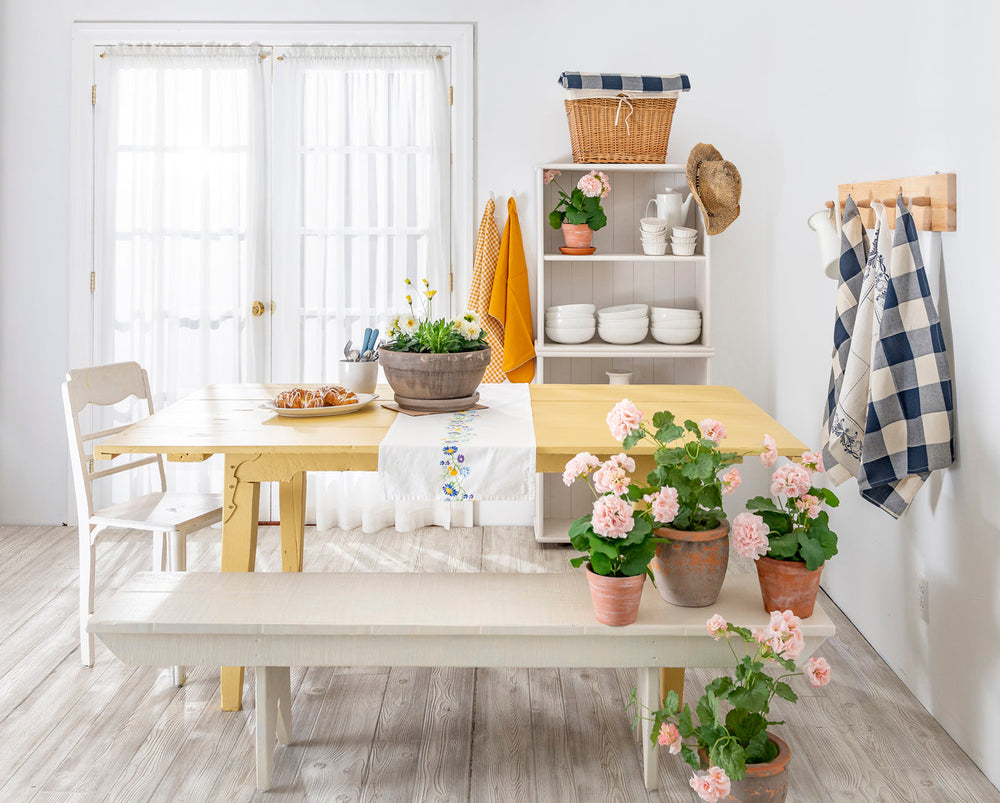 DIYing a Farmhouse Dining Table with Milk Paint
