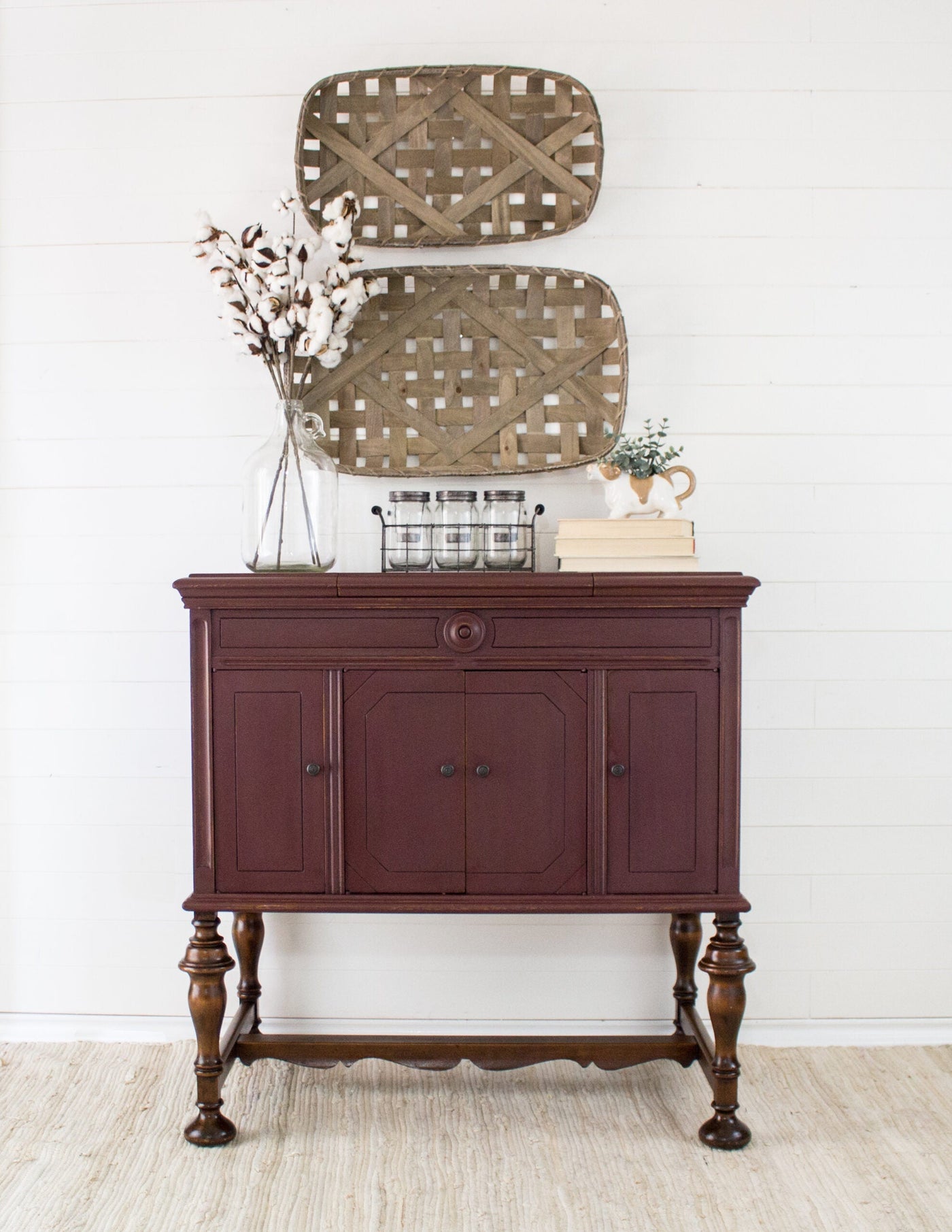 Deep Red Furniture In Your Home