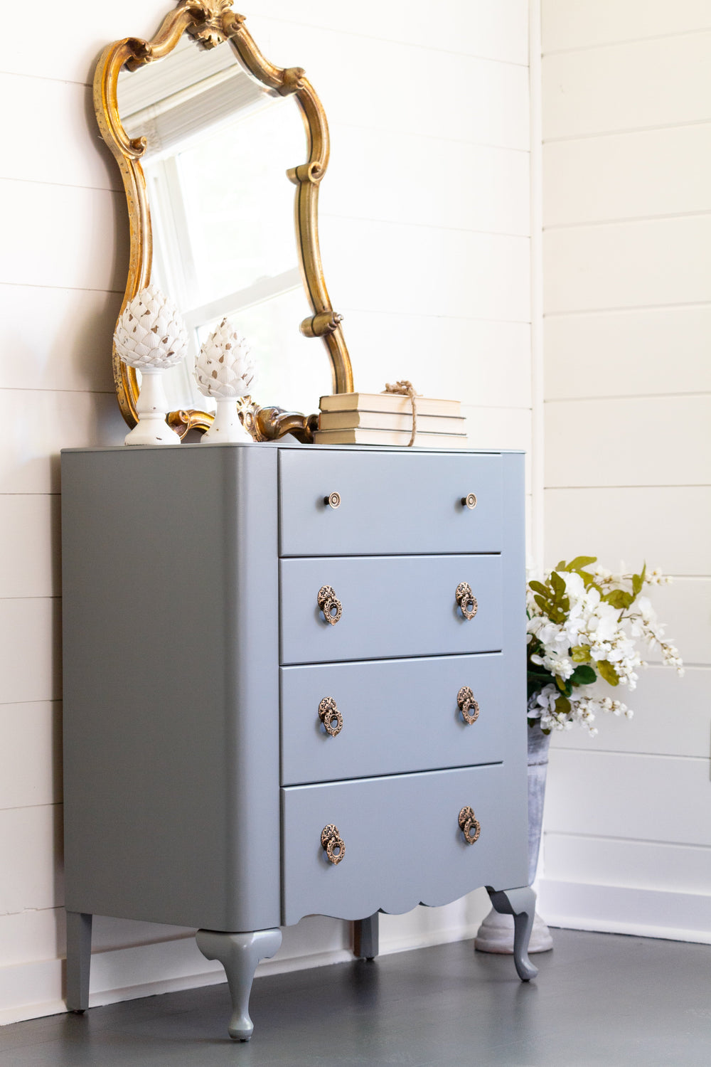 How to paint a dresser – the Before and After with Fusion’s Sacred Sage