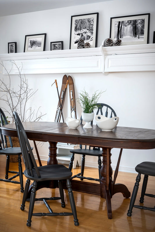 Transforming a tired table with Fusion Stain and Finishing Oil
