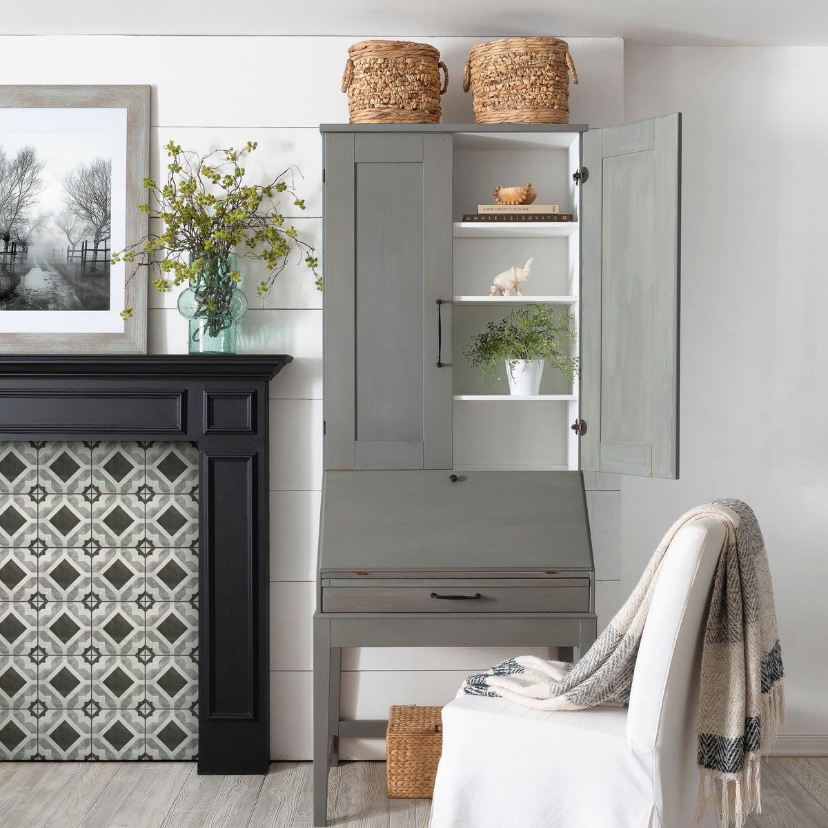Home Office Hutch