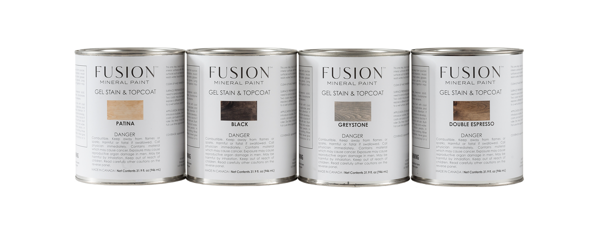 Introducing Fusion Brush On Gel Stain & Topcoat
