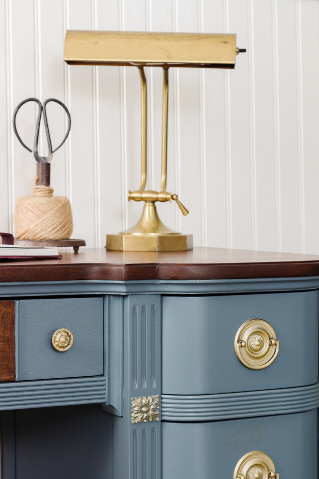 How to Paint a Vintage Desk