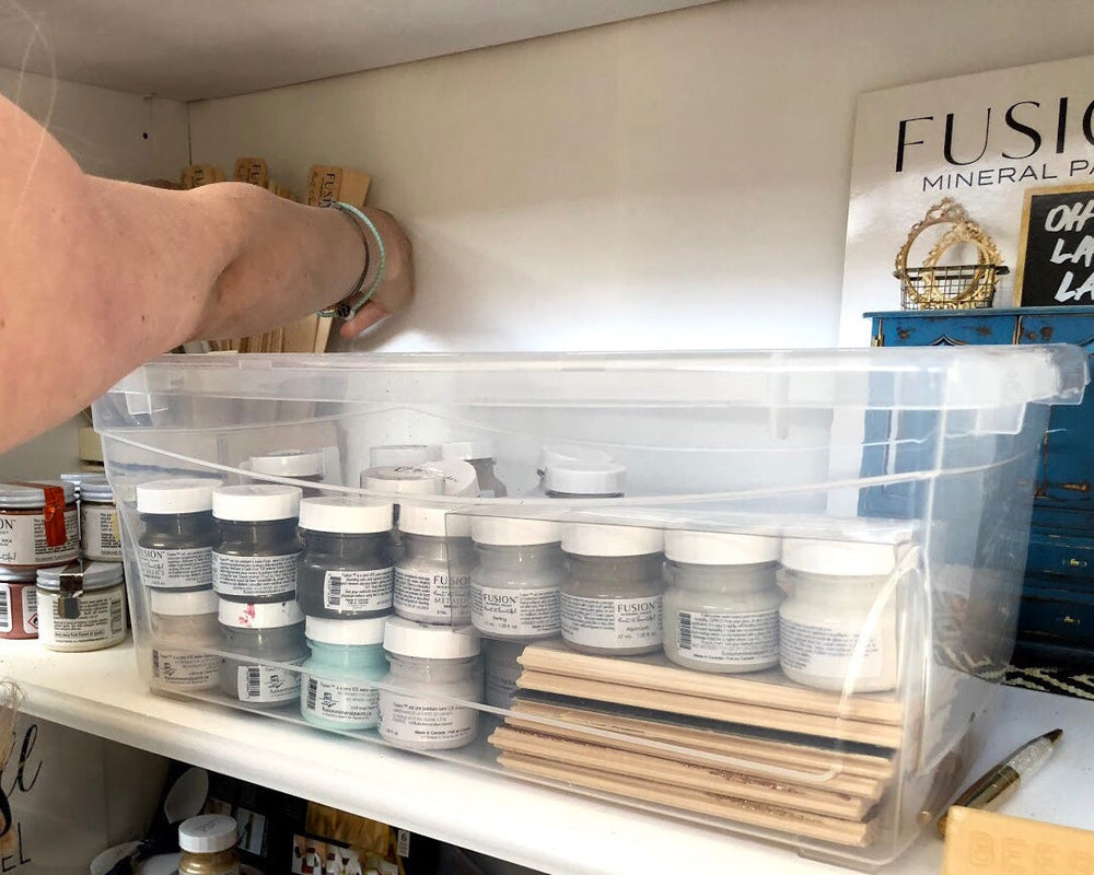 How to Organize Your Paint Supplies