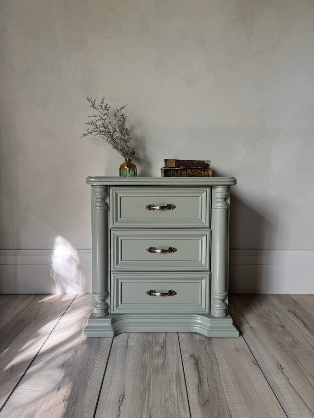 Custom Blend Nightstand with Ultra Guard Satin