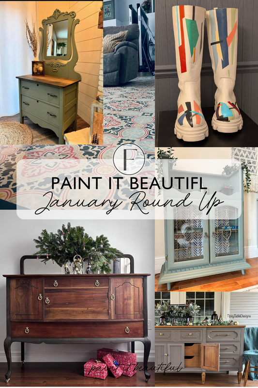 Paint It Beautiful January Project Round Up