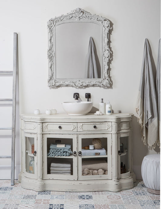 Painting a Bathroom Vanity