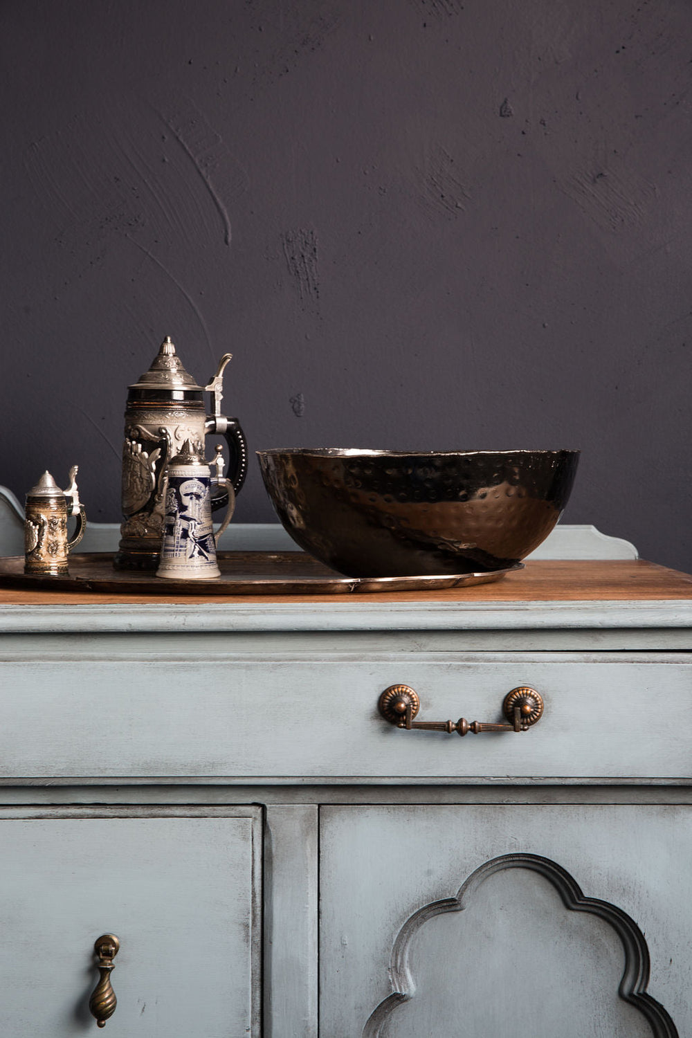 How to add vintage charm to a sideboard using Champness and Black Wax