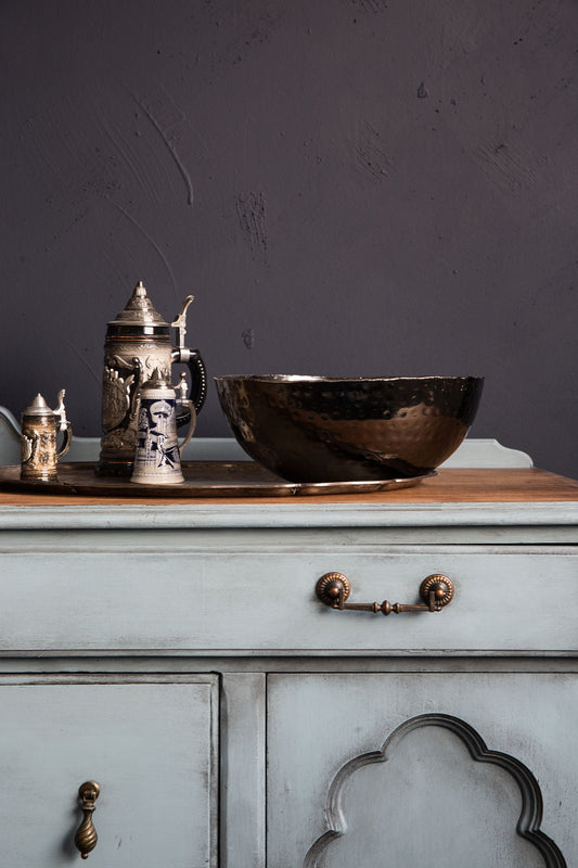How to add vintage charm to a sideboard using Champness and Black Wax