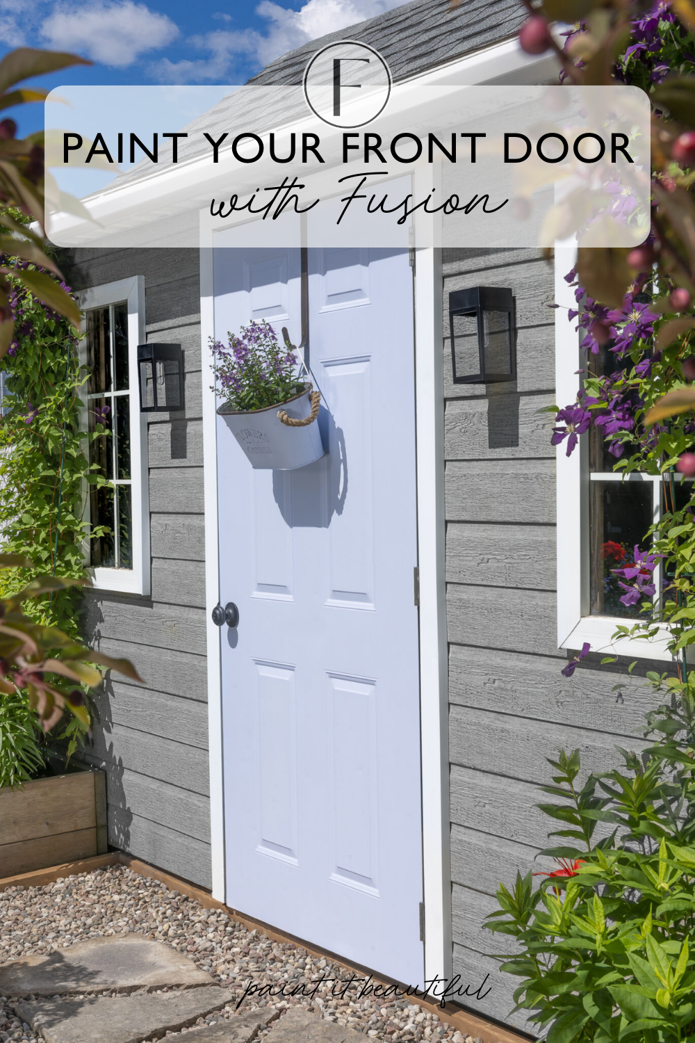 Paint Your Front Door with Fusion Mineral Paint