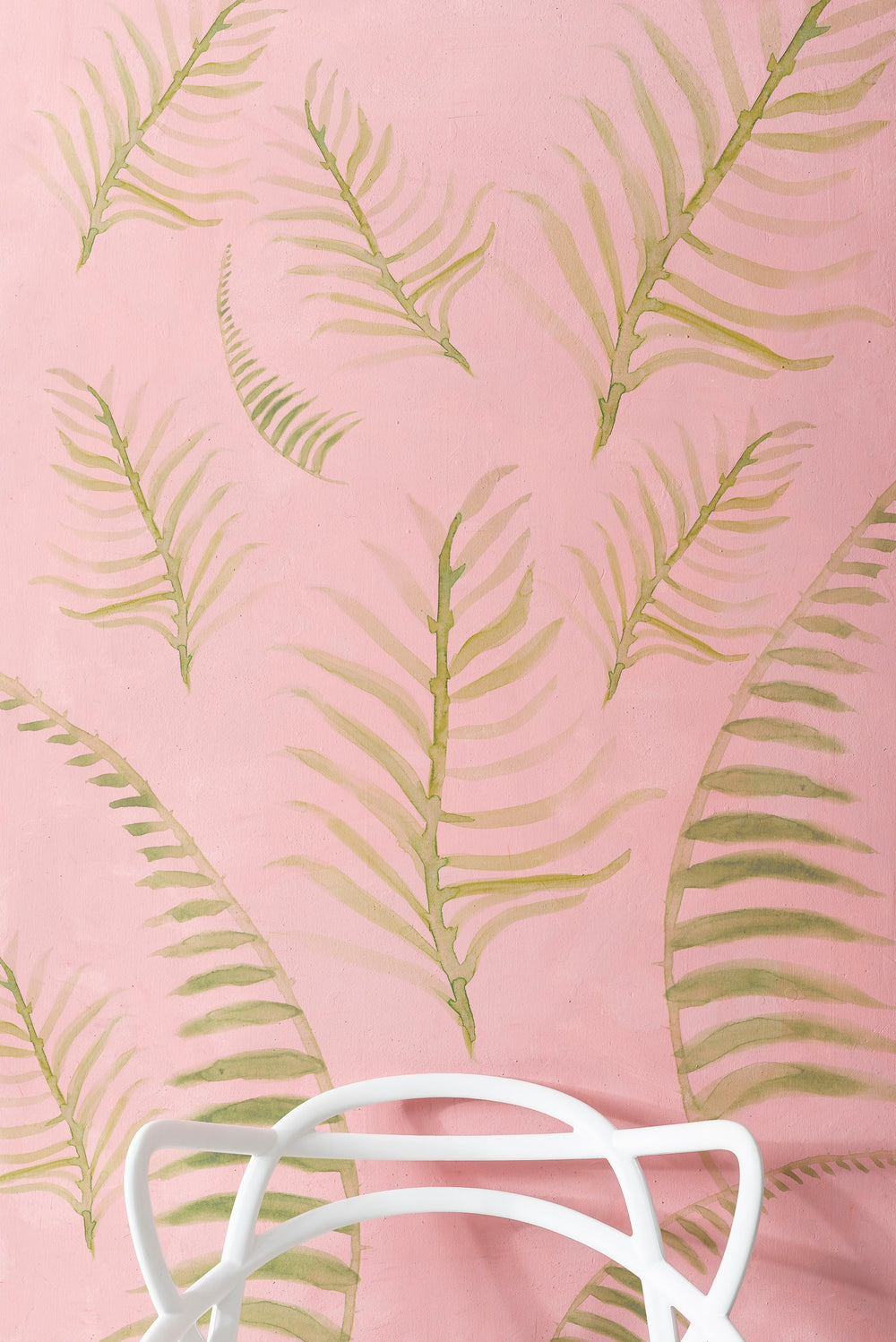 Painting an Accent Wall with Milk Paint