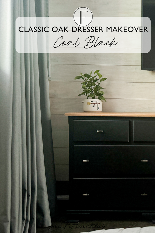 From Dated to Stunning: Classic Oak Dresser Makeover