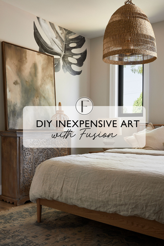 DIY Inexpensive Art: Create Stunning Canvas Paintings with Fusion Mineral Paint