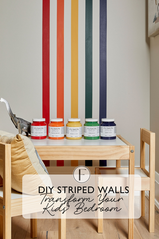 Transform Your Kids’ Bedroom with Fun Painting Ideas: DIY Striped Walls & Creative Decor Tips