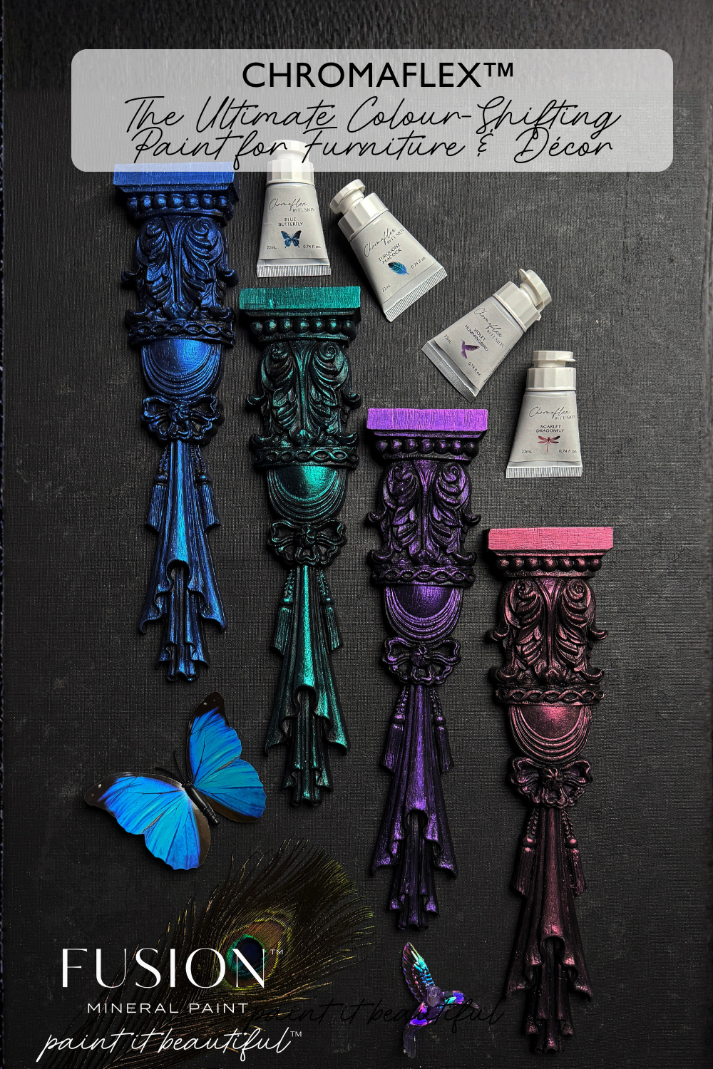 ChromaFlex™: The Ultimate Colour-Shifting Paint for Furniture & Décor