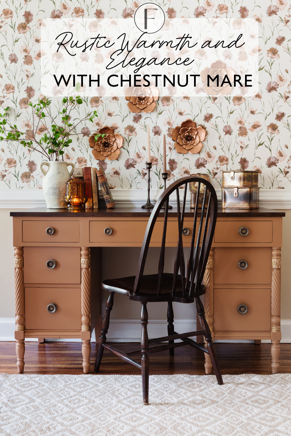 A Fusion of Rustic Warmth and Elegance with Chestnut Mare