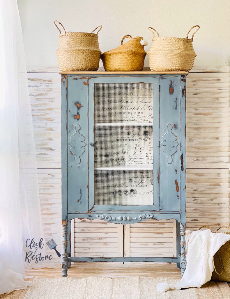 Vintage Hutch Transformation