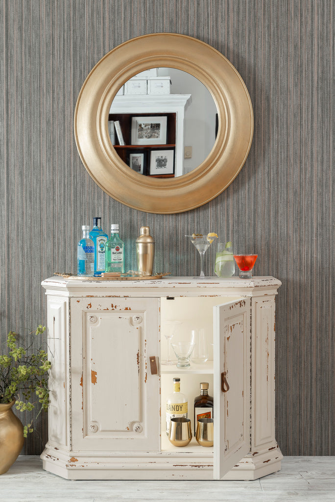 Chippy Chic Bar Cabinet Makeover