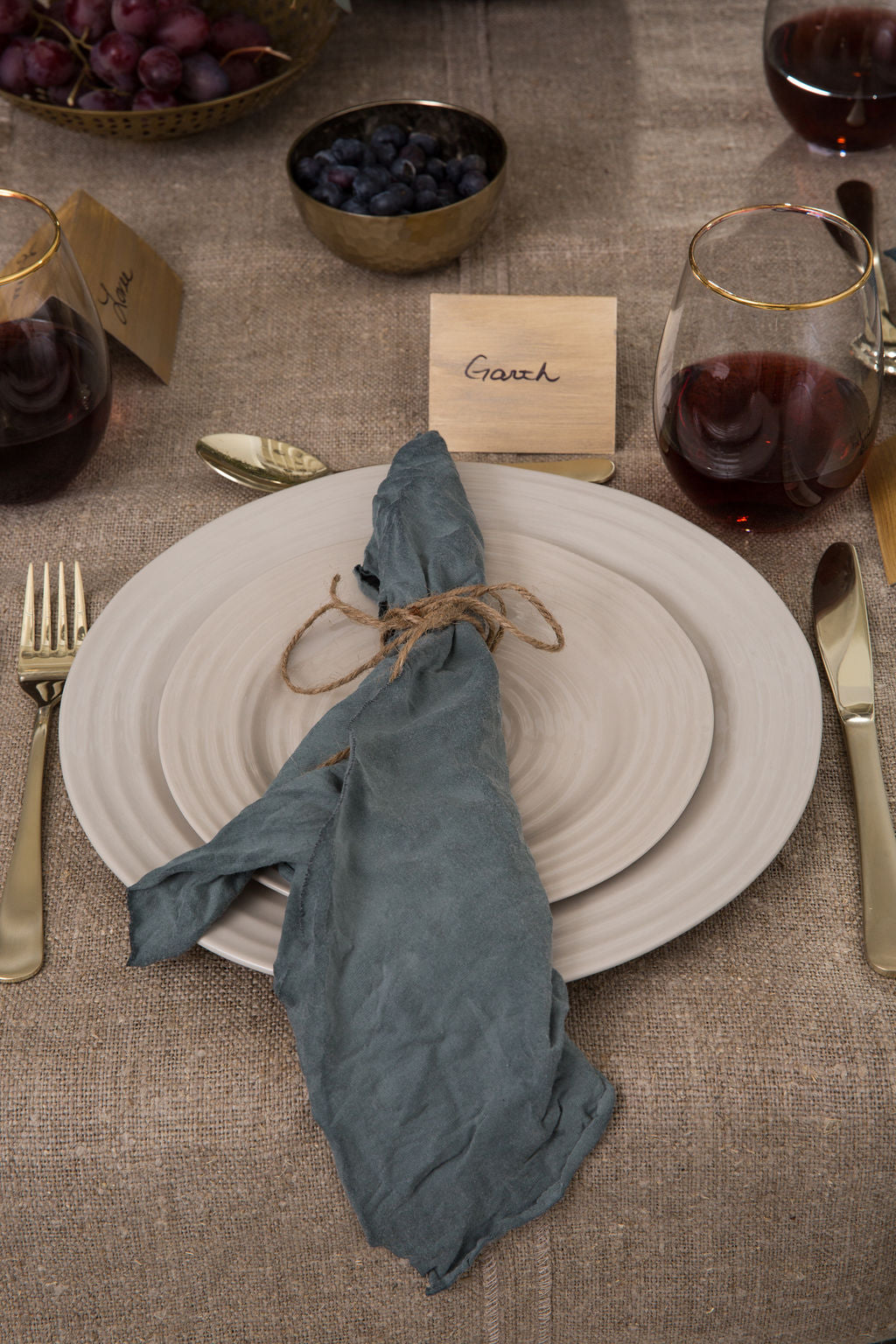 Paint Dyed Napkins