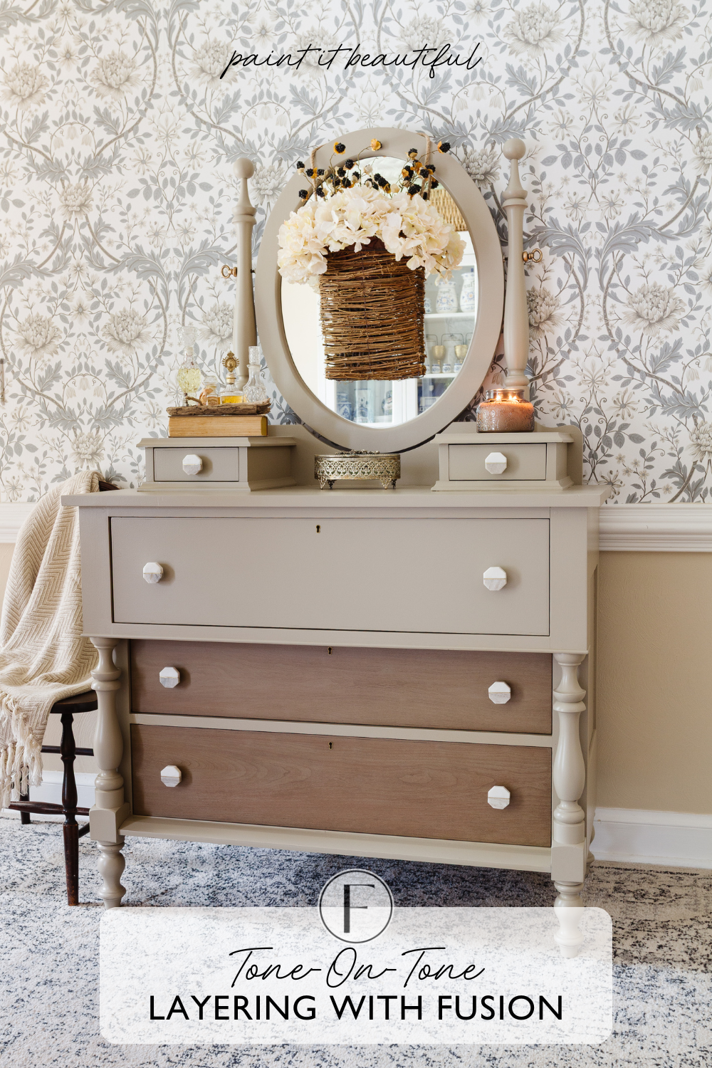 Tone-On-Tone Layering with Taupe & Tapestry