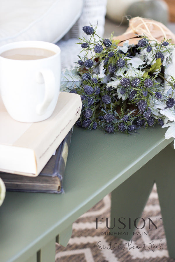 Fusion Mineral Paint greens