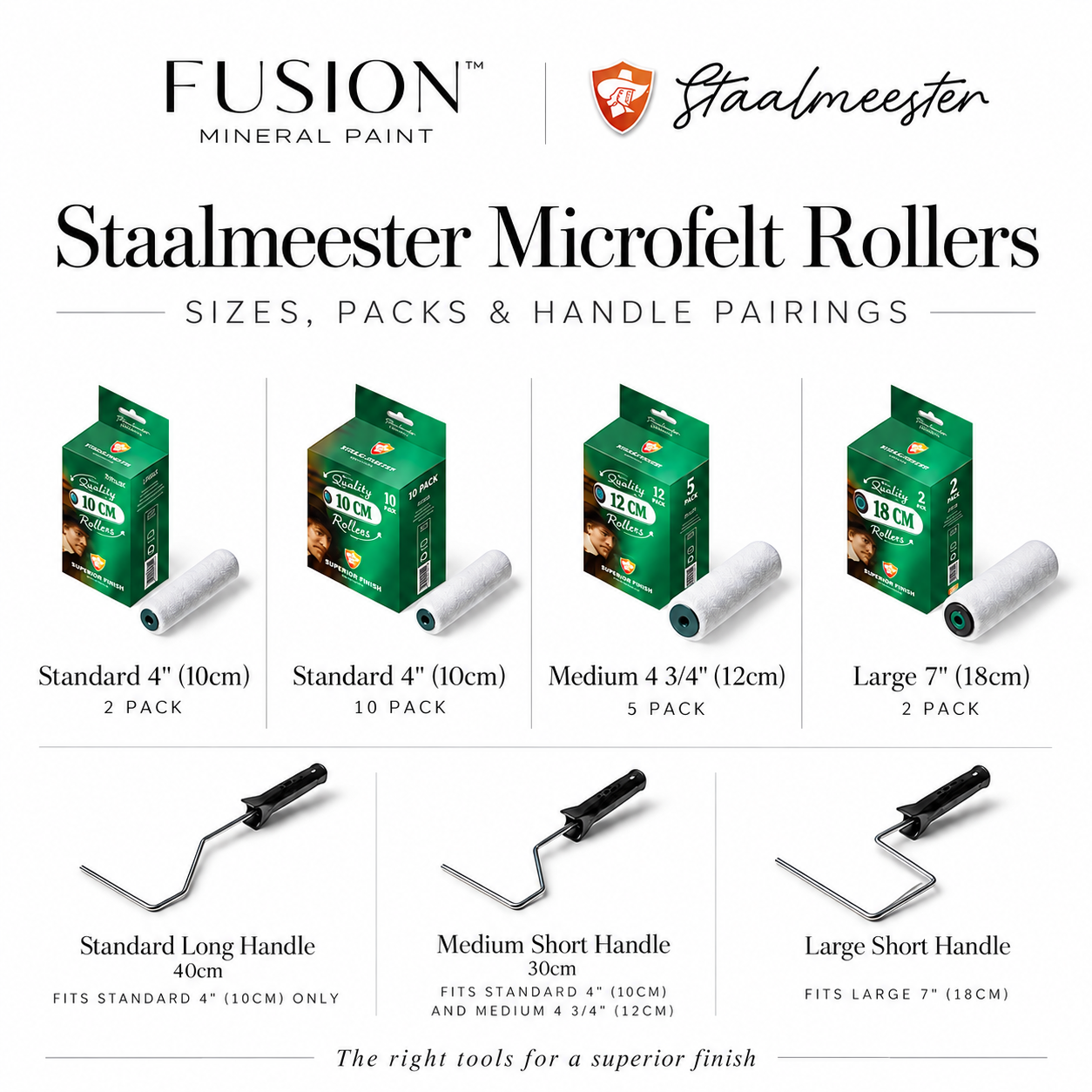 Staalmeester® Roller Handle