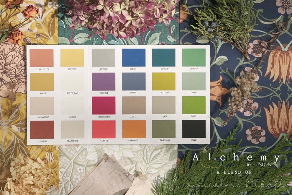 Alchemy Colour Card - FUSION MINERAL PAINT
