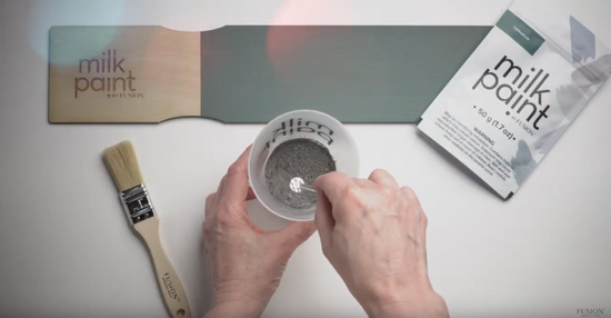How to Mix Milk Paint