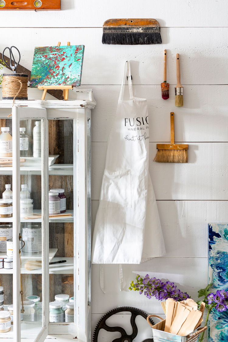 Fusion Mineral Paint studio display